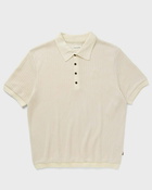 Honor The Gift Knit Polo Shirt Beige - Mens - Polos