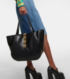 Versace Greca Goddess Large leather tote bag