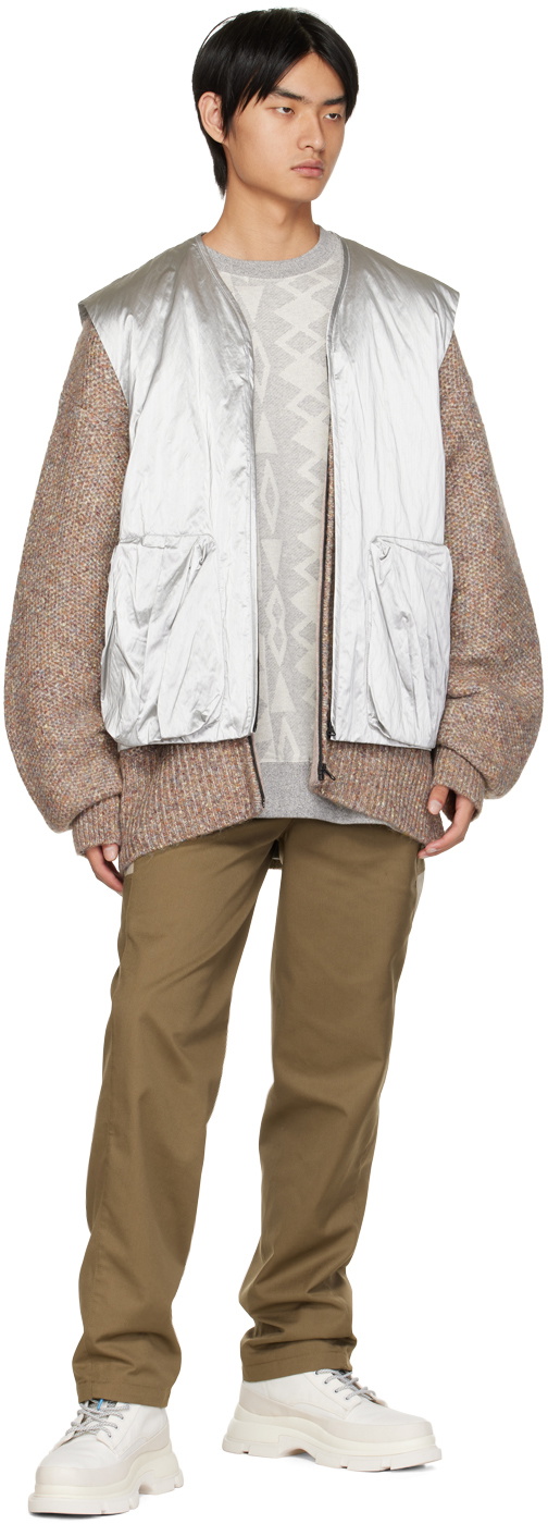 A. A. Spectrum Gray Kardiel Cardigan