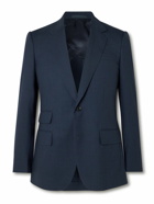Kingsman - Checked Wool Suit Jacket - Blue