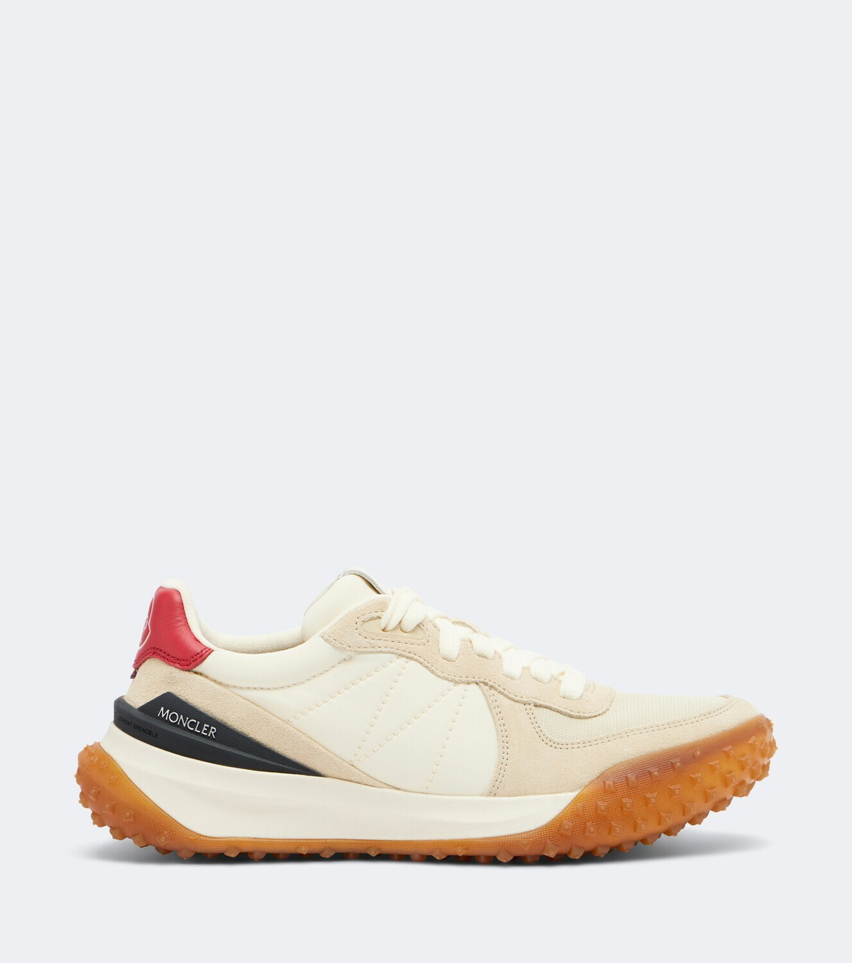 Moncler Moncler City Trek suede-trimmed sneakers