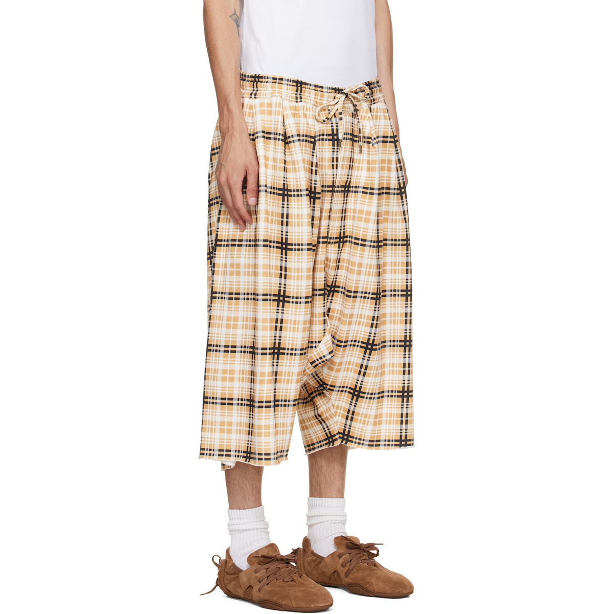 Vivienne Westwood Yellow Balloon Shorts