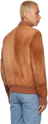 Belstaff Orange Parameter Bomber Jacket
