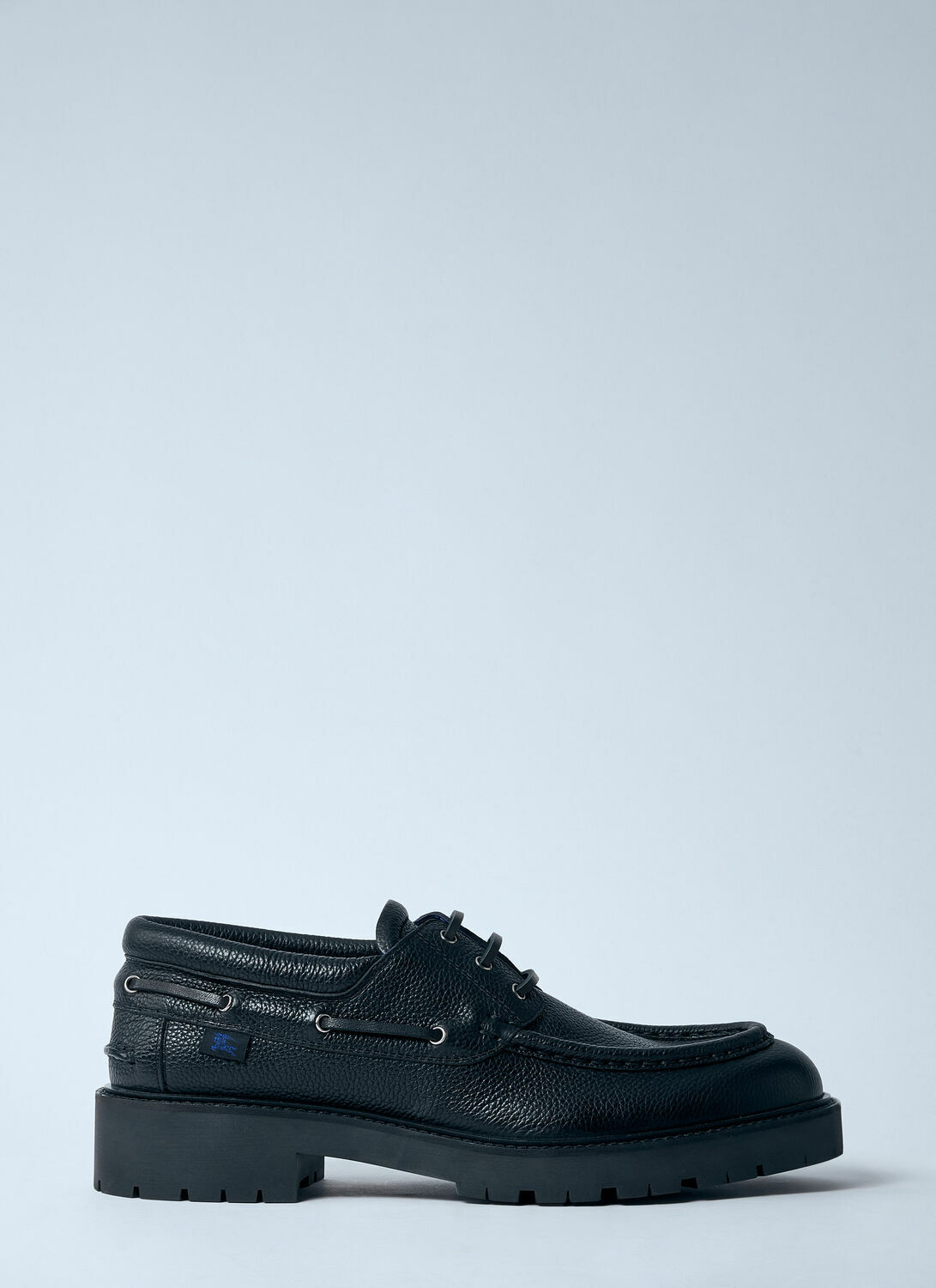 Burberry Leather Raft Boat Shoes