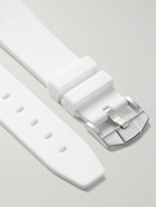 Horus Watch Straps - 20mm Rubber Integrated Watch Strap - White