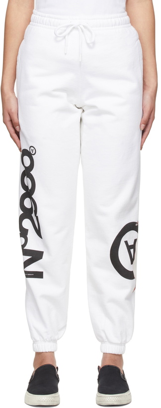 Photo: Aitor Throup’s TheDSA White Side Pack Lounge Pants