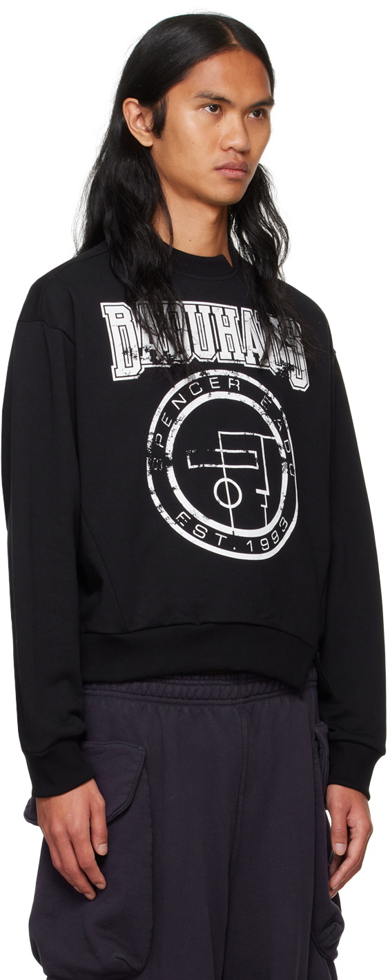 SPENCER BADU Black 'Badhaus' Sweatshirt