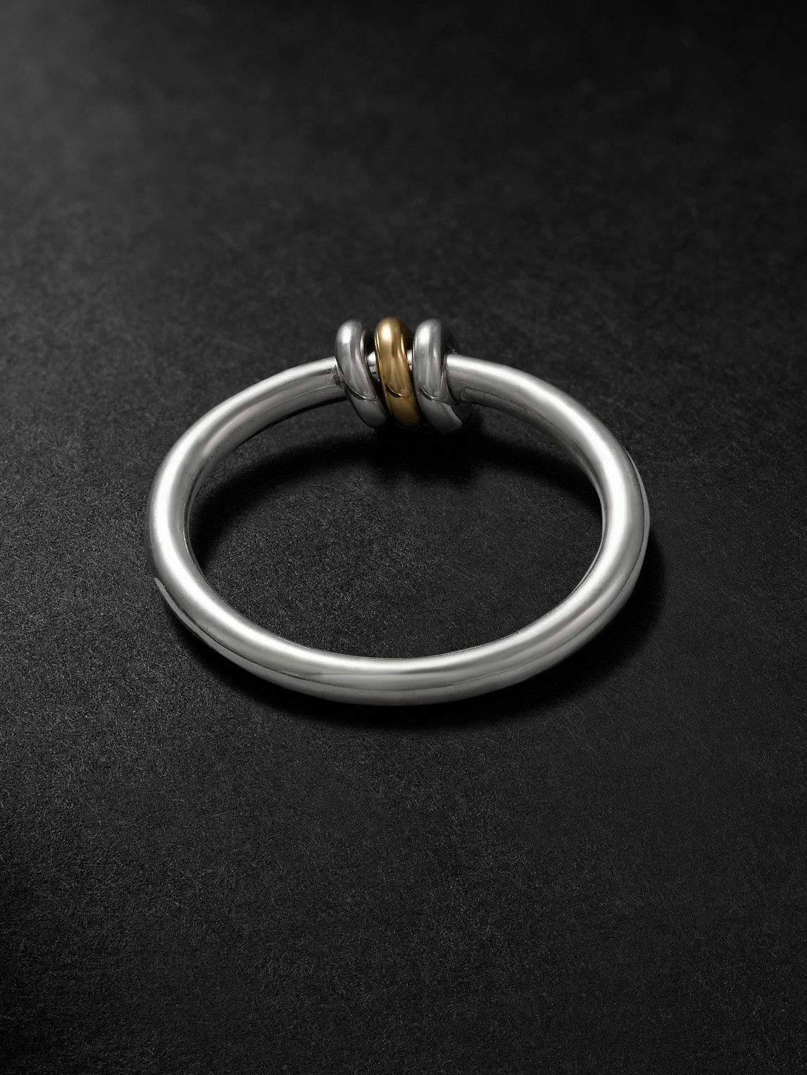Spinelli Kilcollin - Sirius Sterling Silver and 18-Karat Gold Ring - Silver