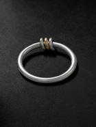Spinelli Kilcollin - Sirius Sterling Silver and 18-Karat Gold Ring - Silver