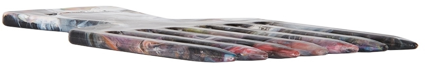 RE=COMB Black & Multicolor Recycled Pik