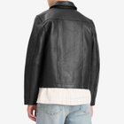 Won Hundred Men's Dutton Leather Jacket in Black