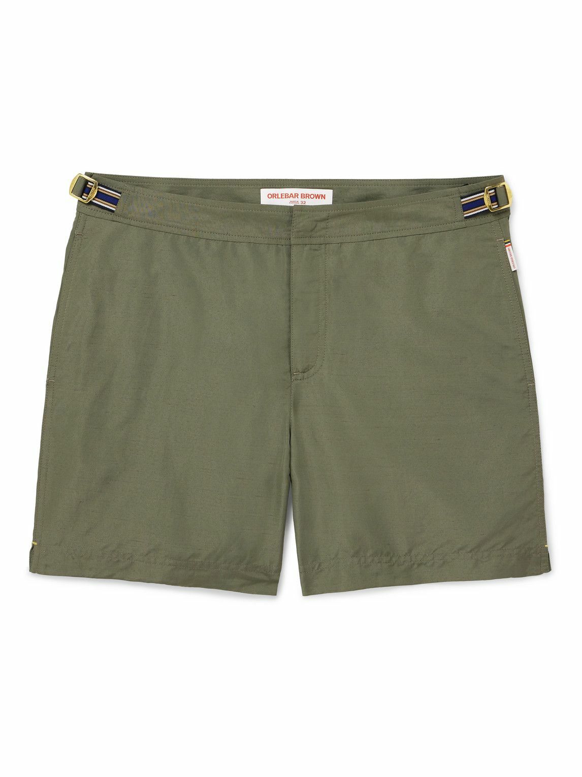 Orlebar Brown - Bulldog Slim-Fit Mid-Length Swim Shorts - Green