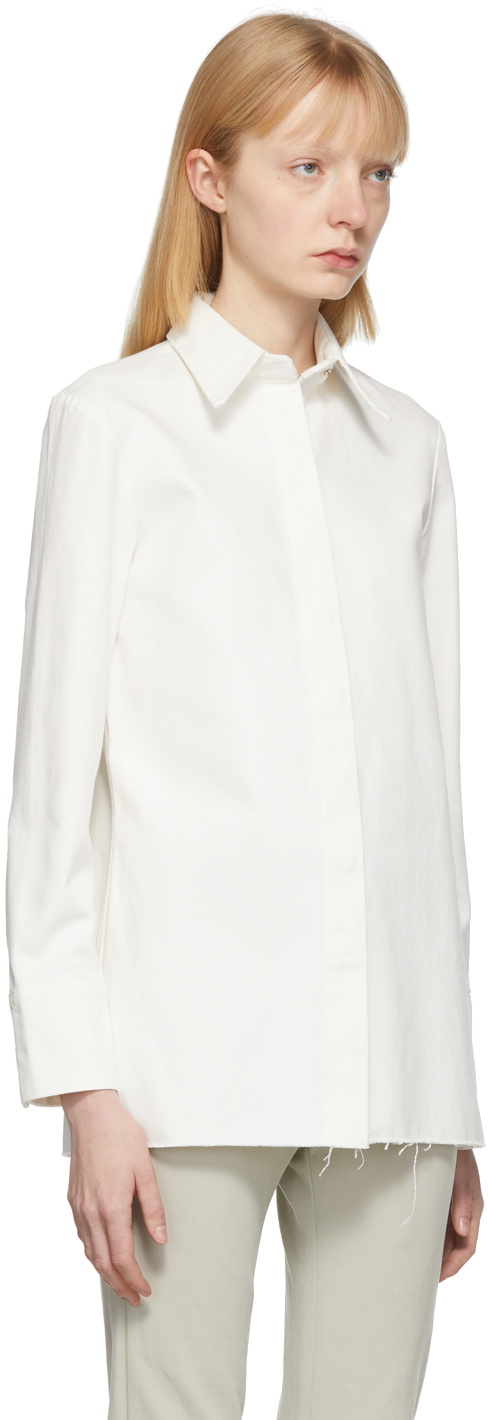 Gabriela Coll Garments White Canvas No.88 Shirt