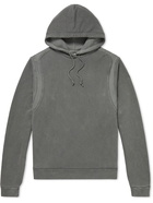 John Elliott - Panelled Cotton-Jersey Hoodie - Black