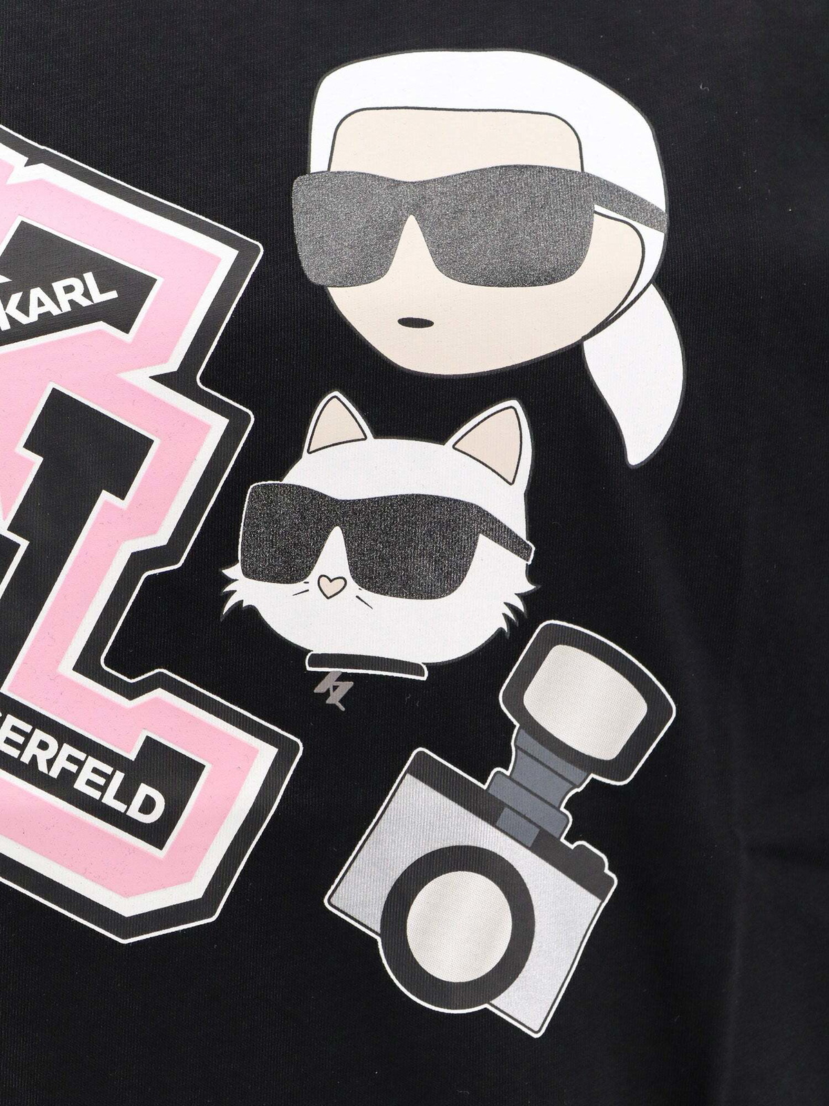 Karl Lagerfeld   T Shirt Black   Womens