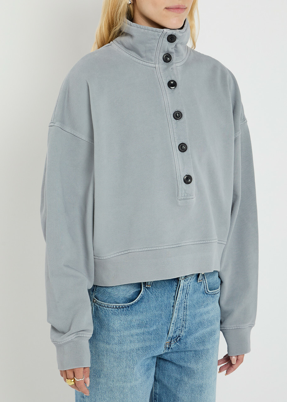Citizens OF Humanity Mirelle Cotton Sweatshirt Grey