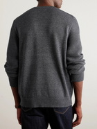 Mr P. - Ribbed Cotton Sweater - Gray