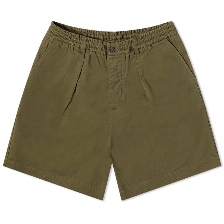 Photo: Universal Works Pleated Track Short