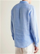 Club Monaco - Luxe Linen Shirt - Blue