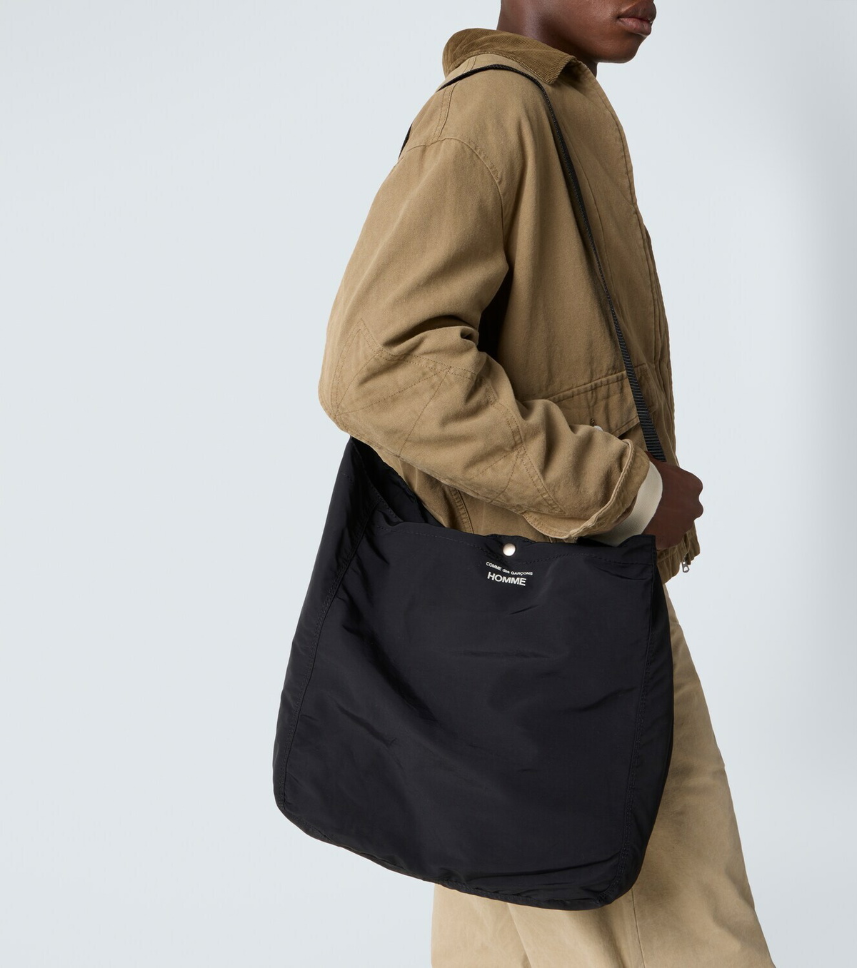 Comme des Garçons Homme Grosgrain tote bag