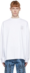 We11done White Logo T-Shirt