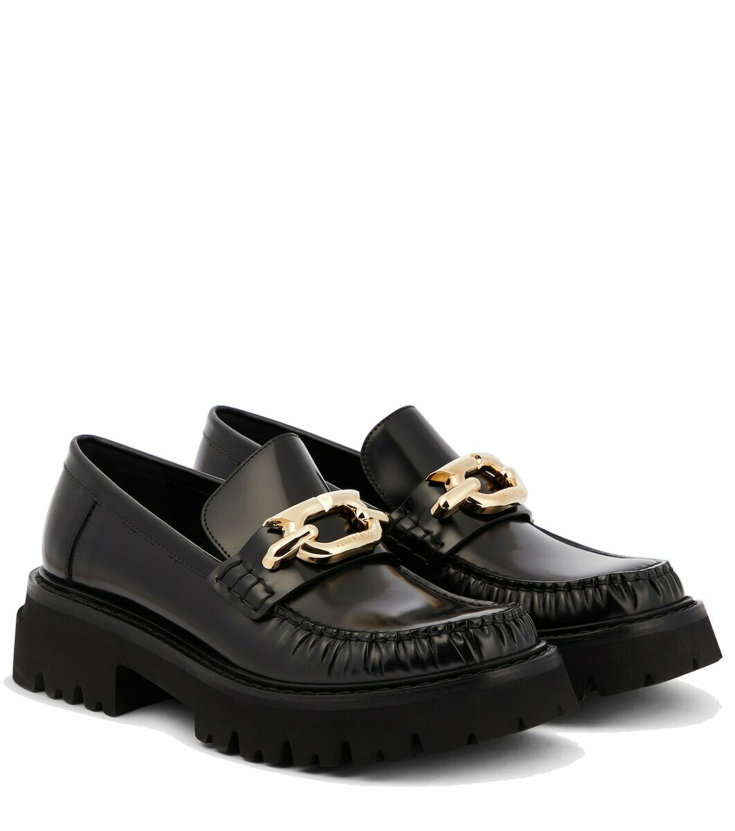 ferragamo lana loafers