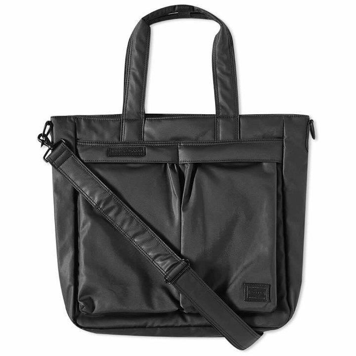 Photo: Neighborhood x Porter Shoulder Bag in Black