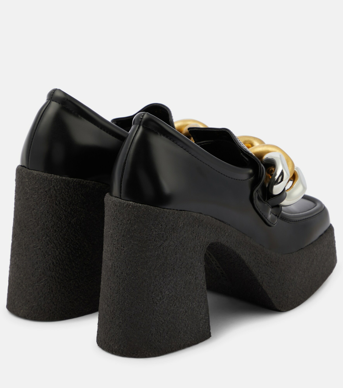 Platform on sale loafer pumps