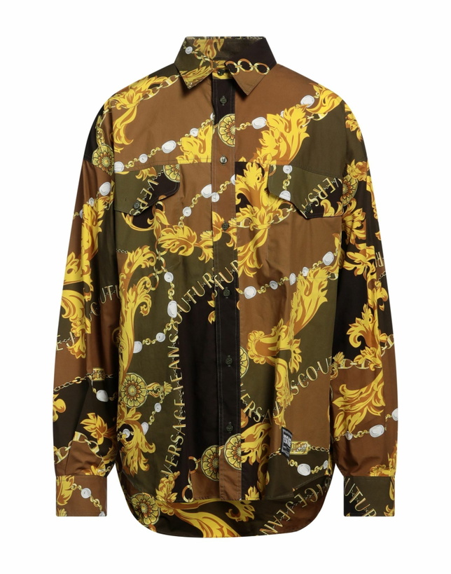 Photo: Versace Jeans Couture Mens Shirt Camel