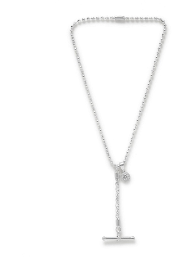 Photo: MARTINE ALI - Silver-Plated Crystal Necklace
