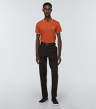 Zegna - Cotton-blend piqué polo shirt