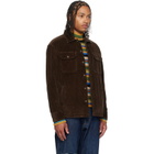 Polo Ralph Lauren Brown Fleece-Lined Corduroy Over Shirt