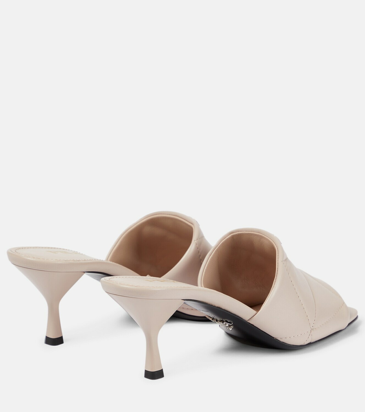 サンダル・ミュール PRADA Two-Tone Fabric And Leather Sandals Prada Two-tone Fabric And Leather Sandals | italist, ALWAYS