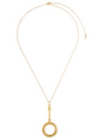 Alighieri The Poet's Lens 24kt Gold-plated Necklace - One Size