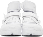 Comme des Garçons Homme Plus White Nike Edition Air Carnivore Sneakers