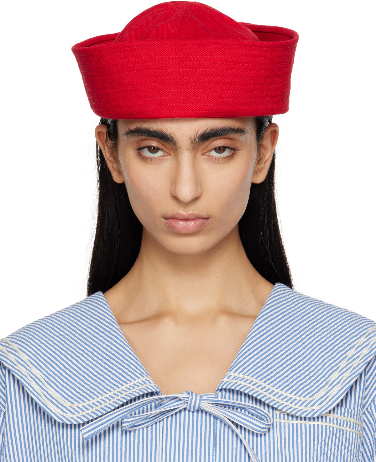 【関税込み】BODE Hats Bode Off-White Sailor Hat Bode