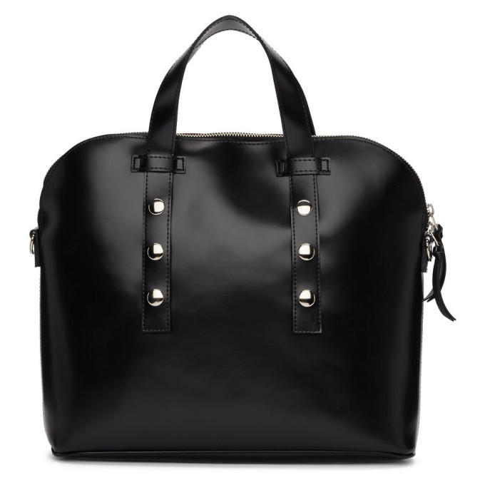 Tricot Comme des Garcons Black Synthetic Leather Small Bag