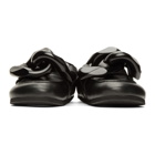 JW Anderson Black Curb Chain Slipper