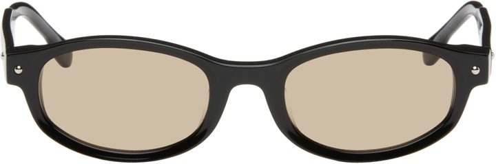 Photo: BONNIE CLYDE Black & Brown Roller Coaster Sunglasses