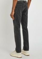 7 For All Mankind Modern Straight-leg Denim Jeans Black