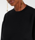 Tom Ford Cropped wool and cashmere-blend sweater