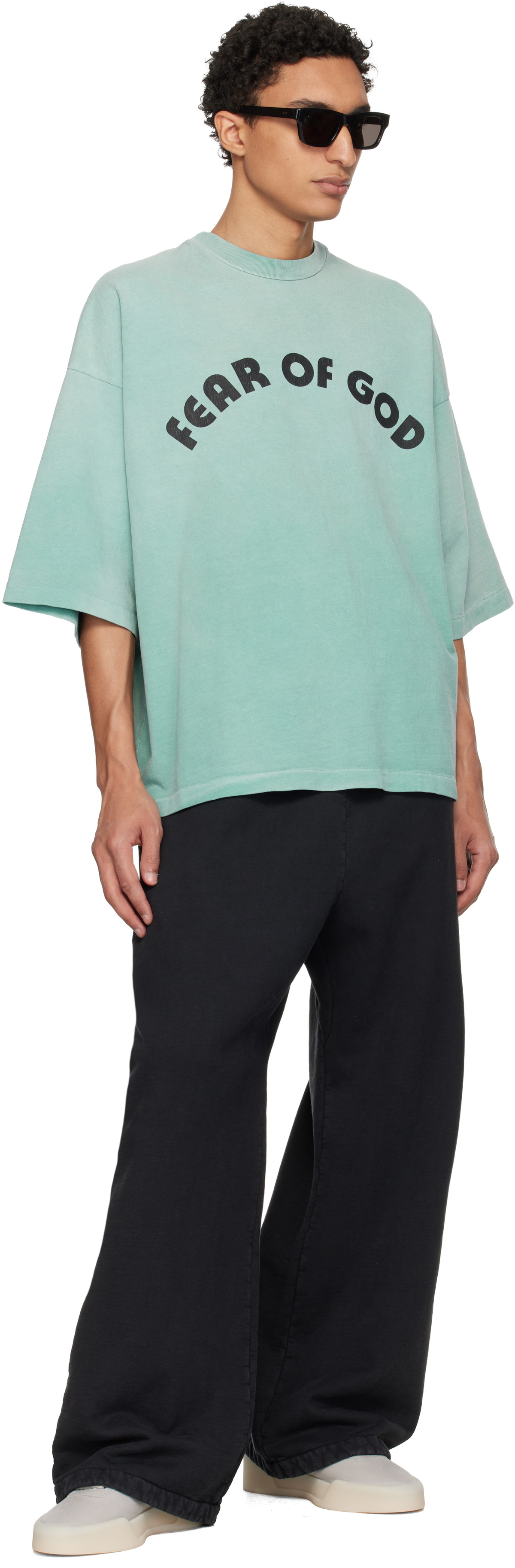 Fear of God Gray Aerobic Low Sneakers