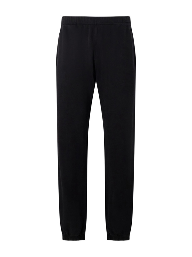 Photo: Nili Lotan - Enli Tapered Cotton-Jersey Sweatpants - Black