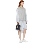 3.1 Phillip Lim Grey French Terry Combo Dress