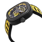 SevenFriday Racing Team Automatic Yellow Skeleton Dial Mens Watch P3B/03