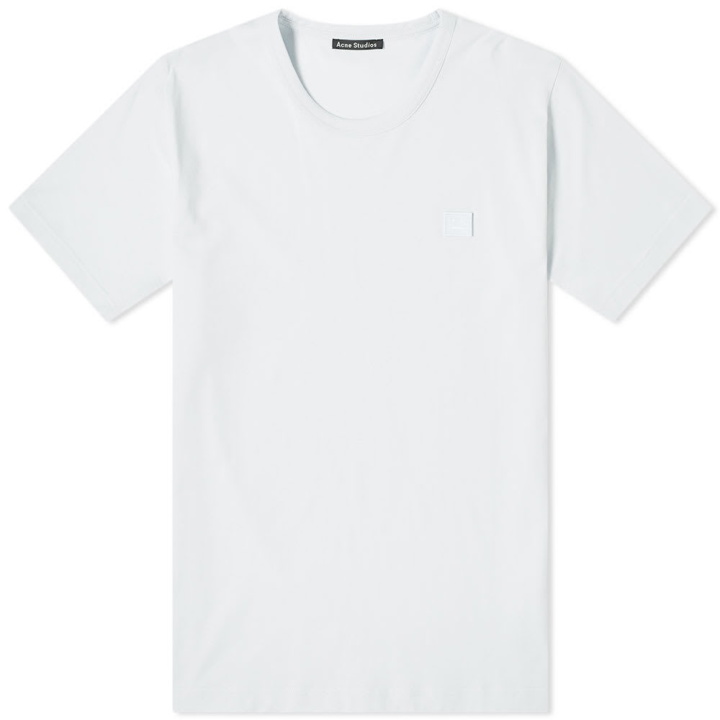 Photo: Acne Studios Nash Face Tee Ice Blue