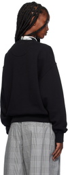 Meryll Rogge Black Oversized Sweatshirt