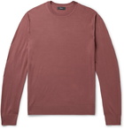 Theory - Regal Slim-Fit Wool Sweater - Red