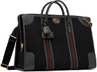 Gucci Black Bauletto Duffle Bag