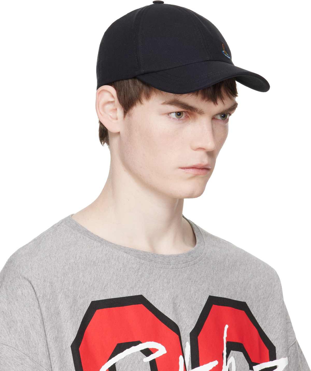 Vivienne Westwood Black Baseball Cap Vivienne Westwood